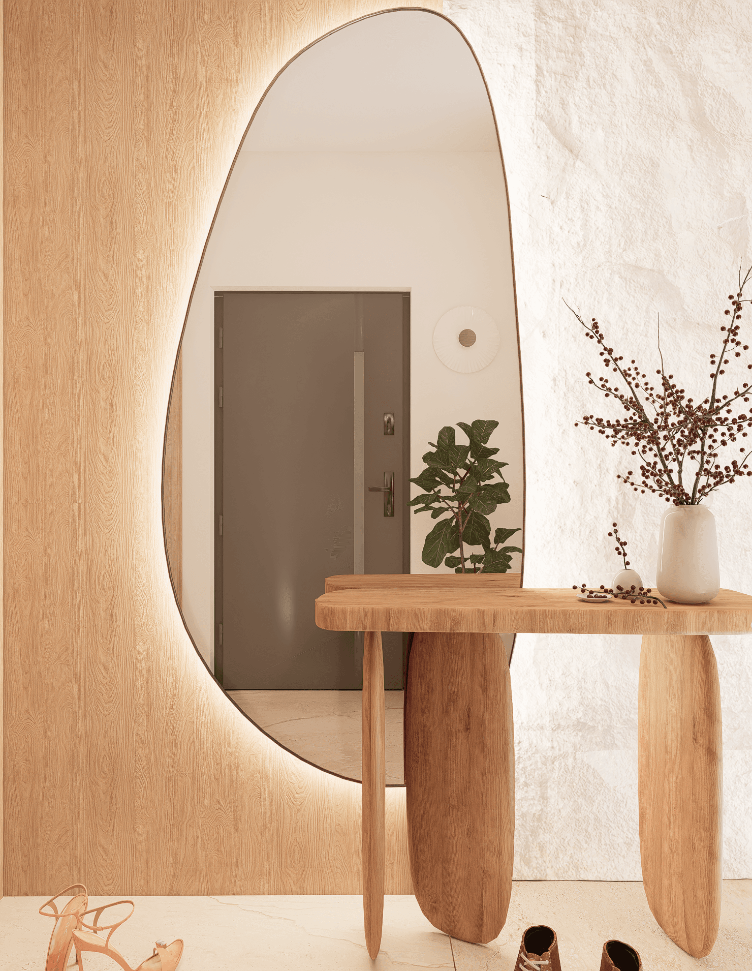 Wizualizacja domu w zabudowie bliźniaczej, osiedle Moja Swoboda